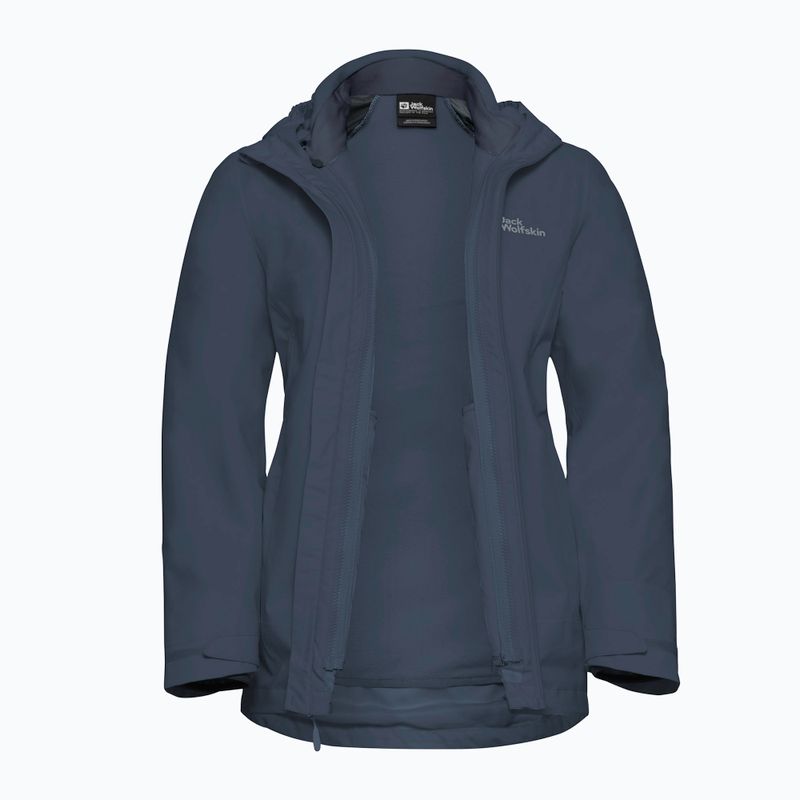 Kurtka 3w1 damska Jack Wolfskin Moonrise 3In1 midnight sky 13