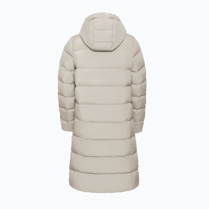Płaszcz puchowy damski Jack Wolfskin Frozen Palace pale sand 10