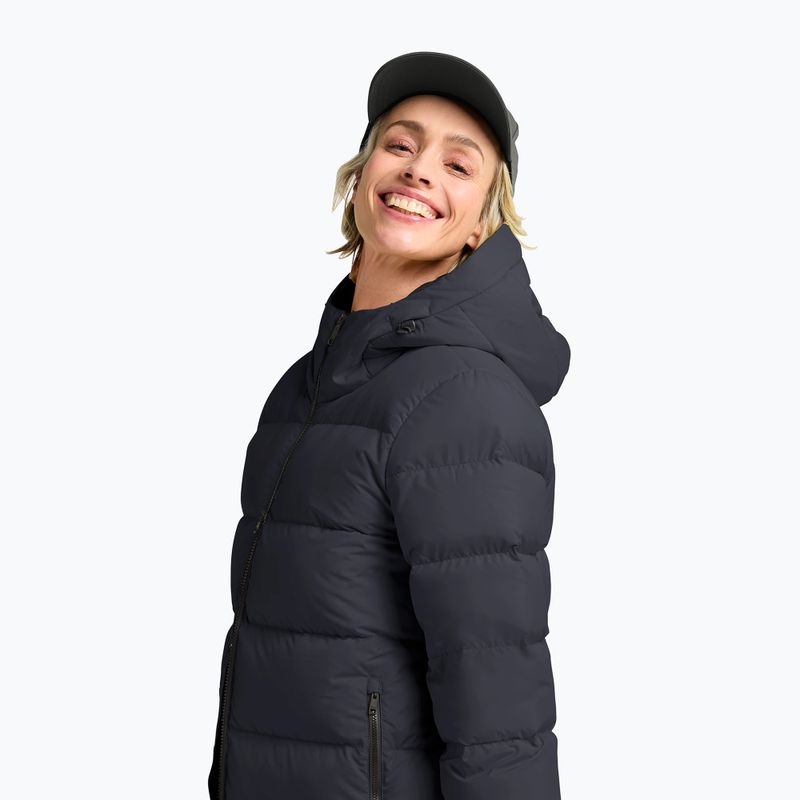 Płaszcz puchowy damski Jack Wolfskin Frozen Palace Coat dark navy 5