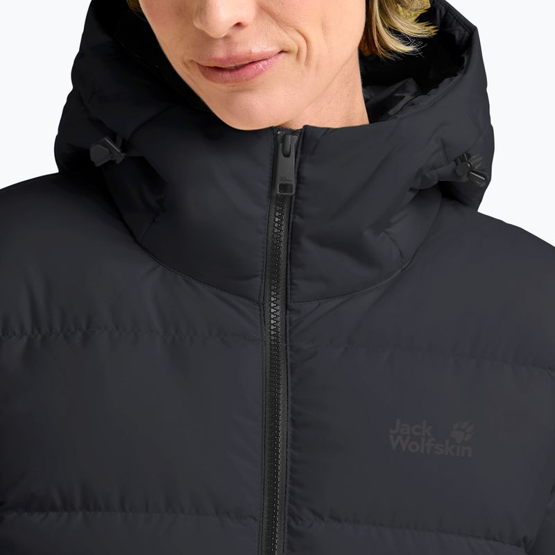 Płaszcz puchowy damski Jack Wolfskin Frozen Palace Coat dark navy 6