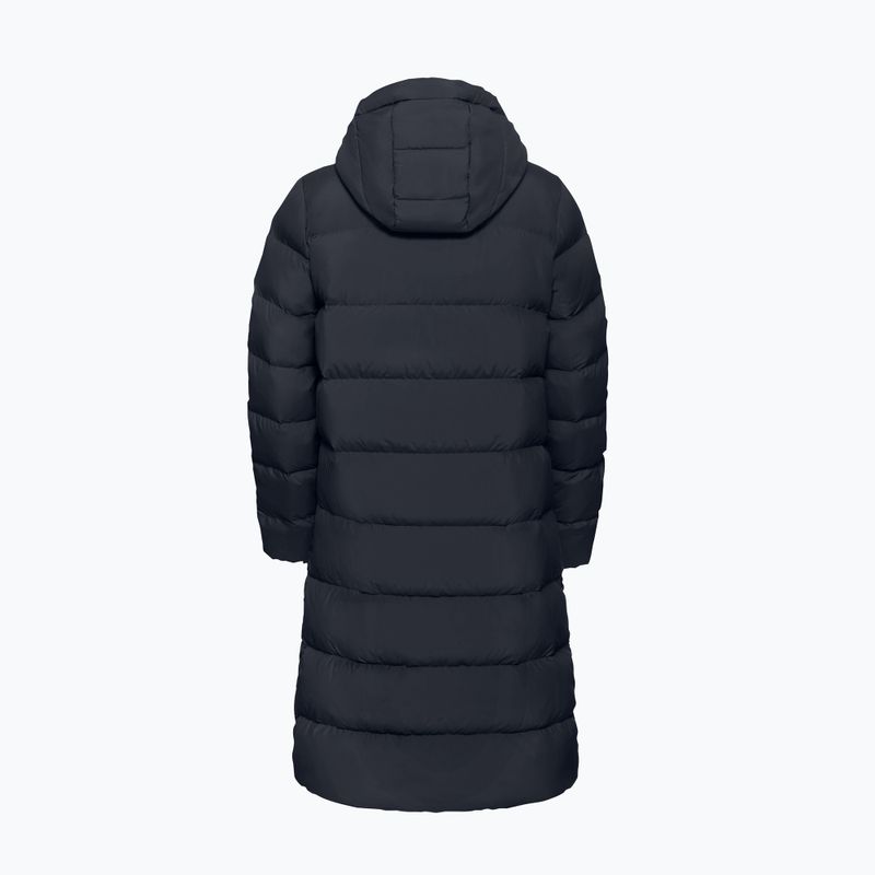 Płaszcz puchowy damski Jack Wolfskin Frozen Palace Coat dark navy 10