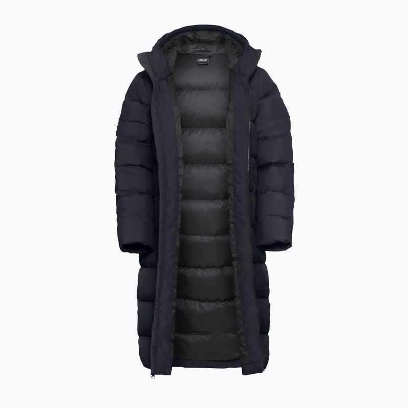 Płaszcz puchowy damski Jack Wolfskin Frozen Palace Coat dark navy 11