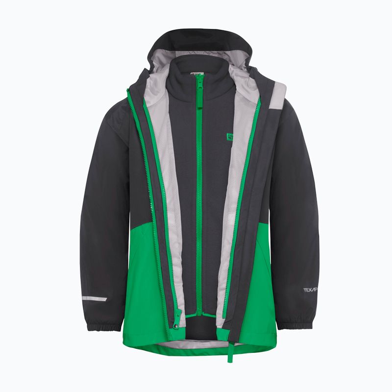 Kurtka 3w1 dziecięca Jack Wolfskin Iceland 3IN1 mystic geen 3