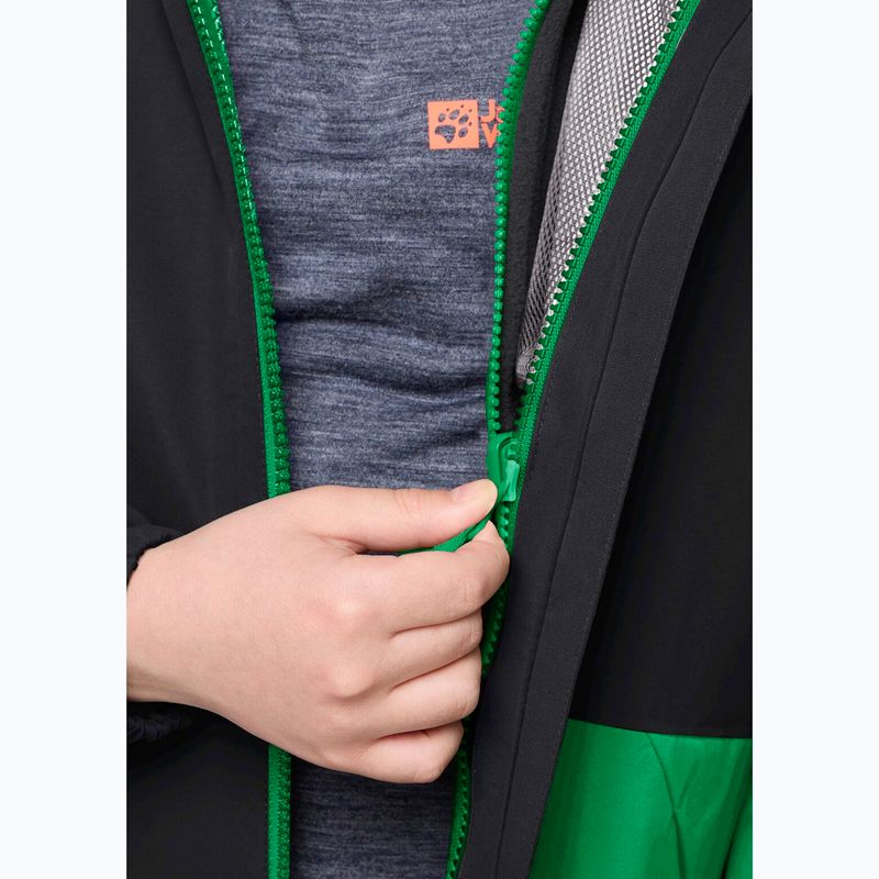 Kurtka 3w1 dziecięca Jack Wolfskin Iceland 3IN1 mystic geen 17