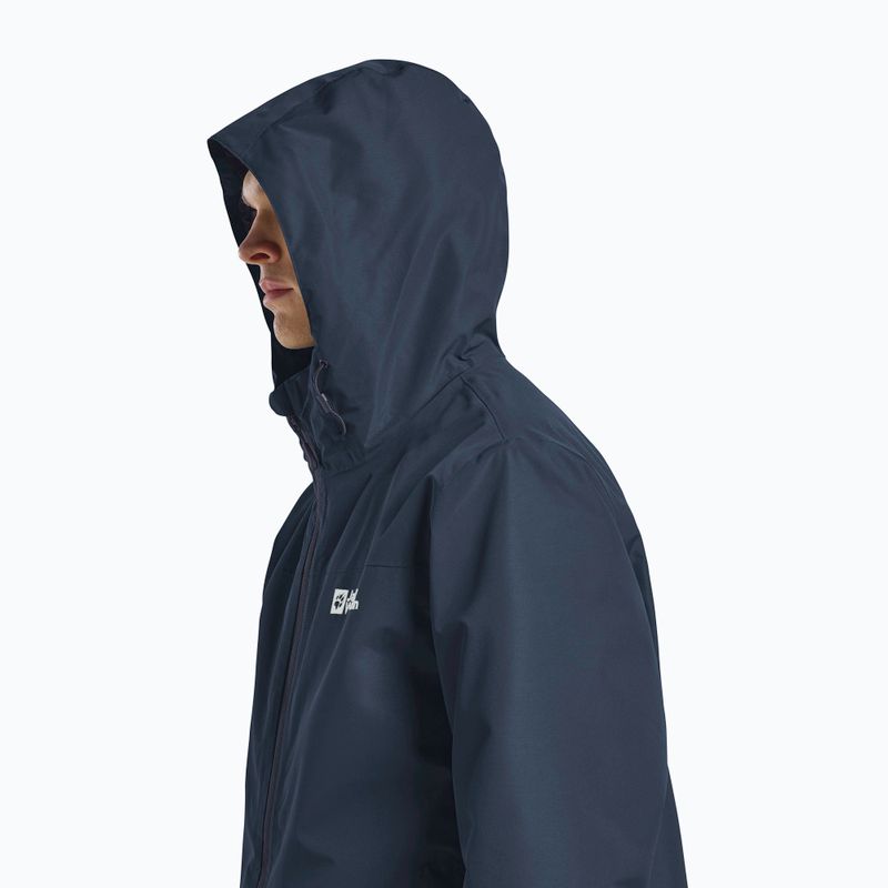 Kurtka 3w1 męska Jack Wolfskin Taubenberg 3In1 midnight sky 7