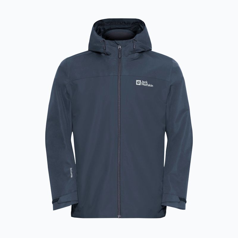 Kurtka 3w1 męska Jack Wolfskin Taubenberg 3In1 midnight sky 10