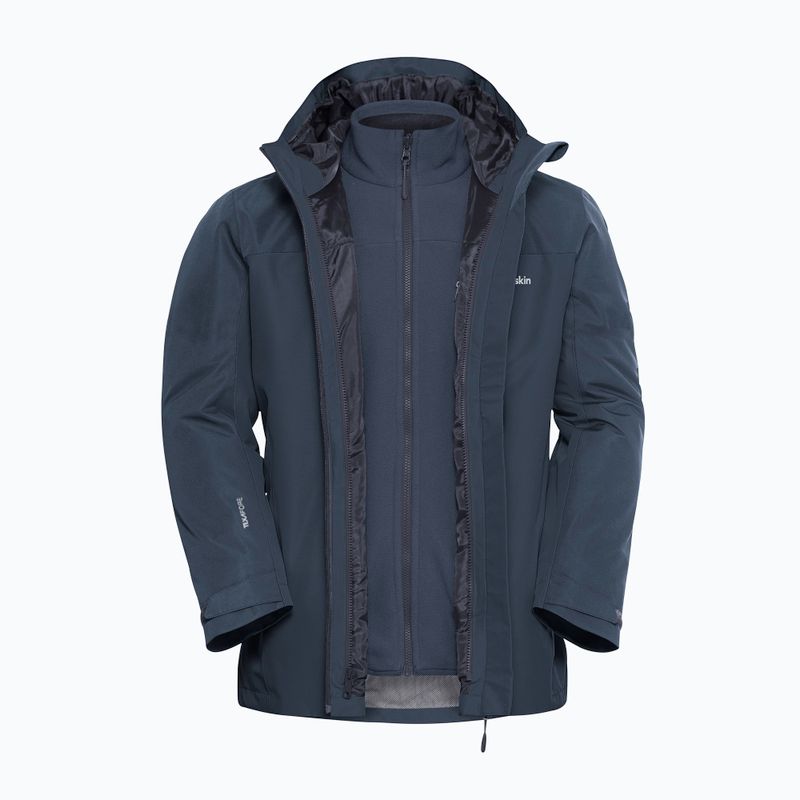 Kurtka 3w1 męska Jack Wolfskin Taubenberg 3In1 midnight sky 12