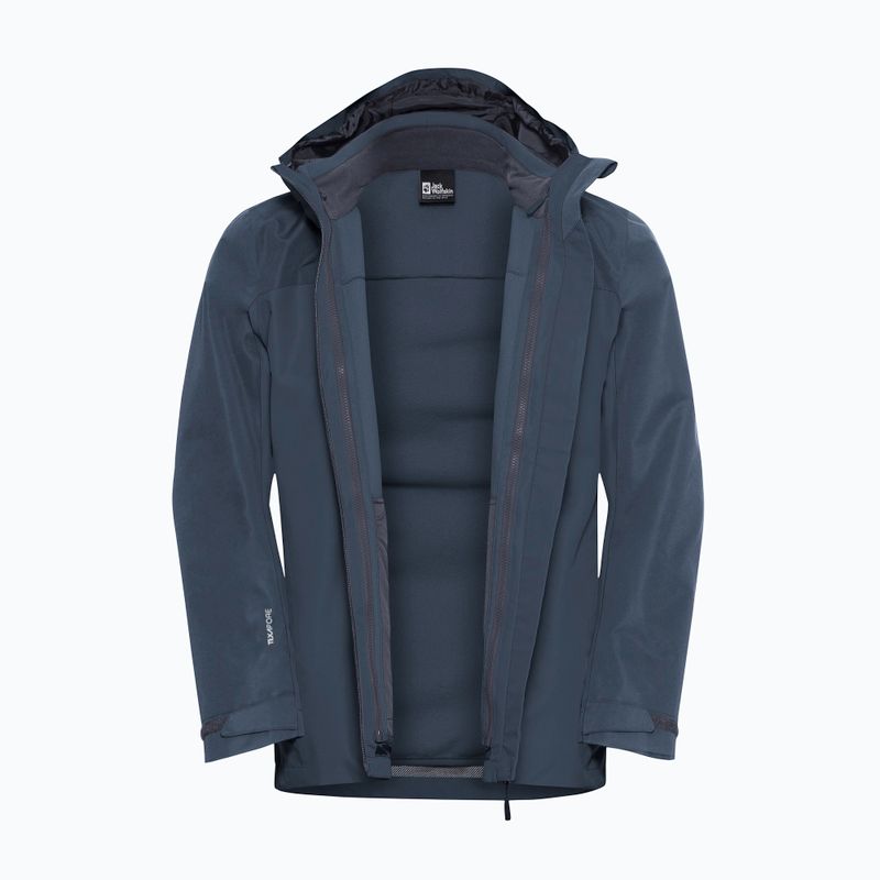 Kurtka 3w1 męska Jack Wolfskin Taubenberg 3In1 midnight sky 13