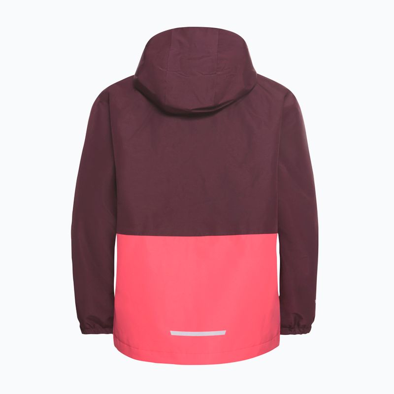 Kurtka 3w1 dziecięca Jack Wolfskin Iceland 3IN1 sunset coral 2