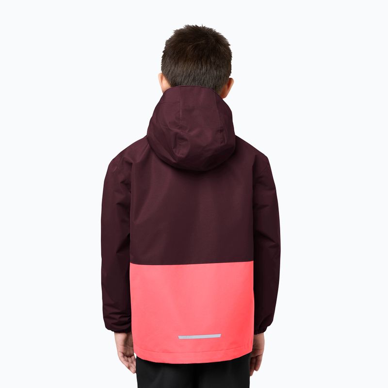 Kurtka 3w1 dziecięca Jack Wolfskin Iceland 3IN1 sunset coral 14