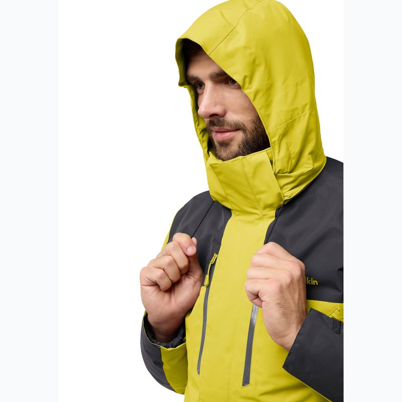 Kurtka 3w1 męska Jack Wolfskin Jasper 3In1 chartreuse 8