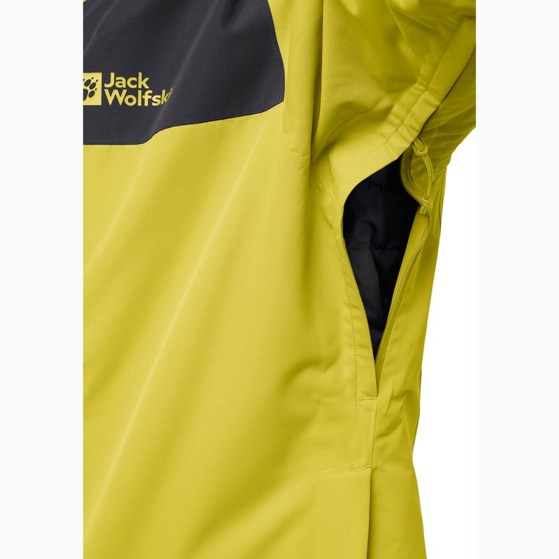 Kurtka 3w1 męska Jack Wolfskin Jasper 3In1 chartreuse 10