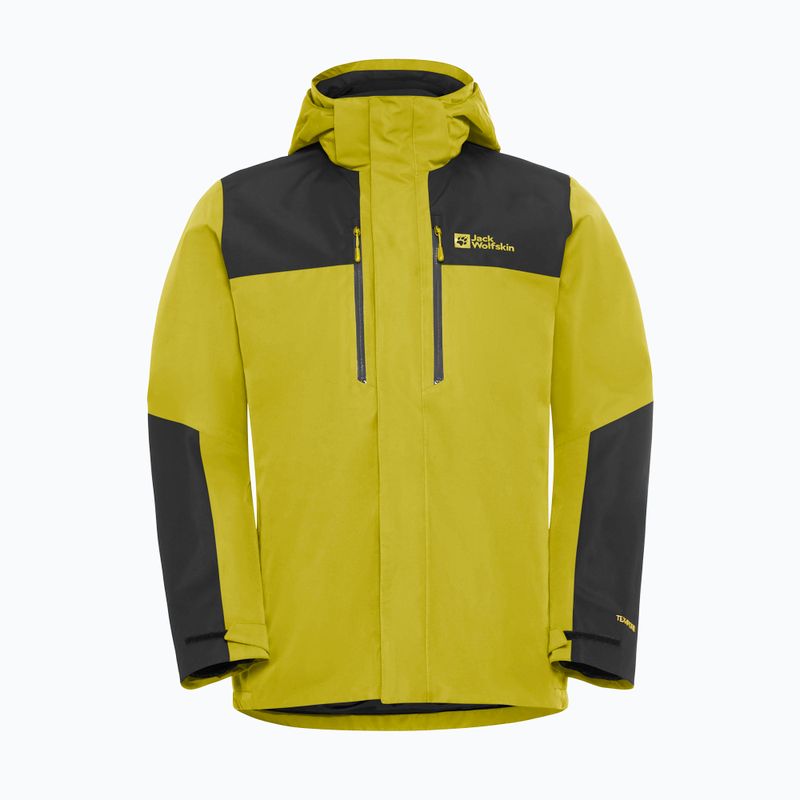 Kurtka 3w1 męska Jack Wolfskin Jasper 3In1 chartreuse 18
