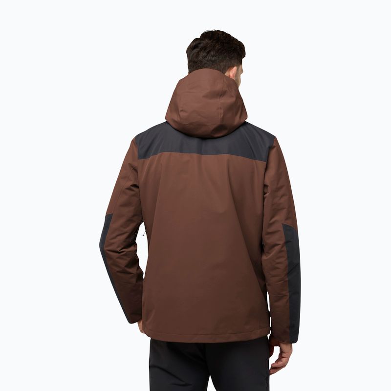 Kurtka 3w1 męska Jack Wolfskin Jasper 3In1 hot choc 3