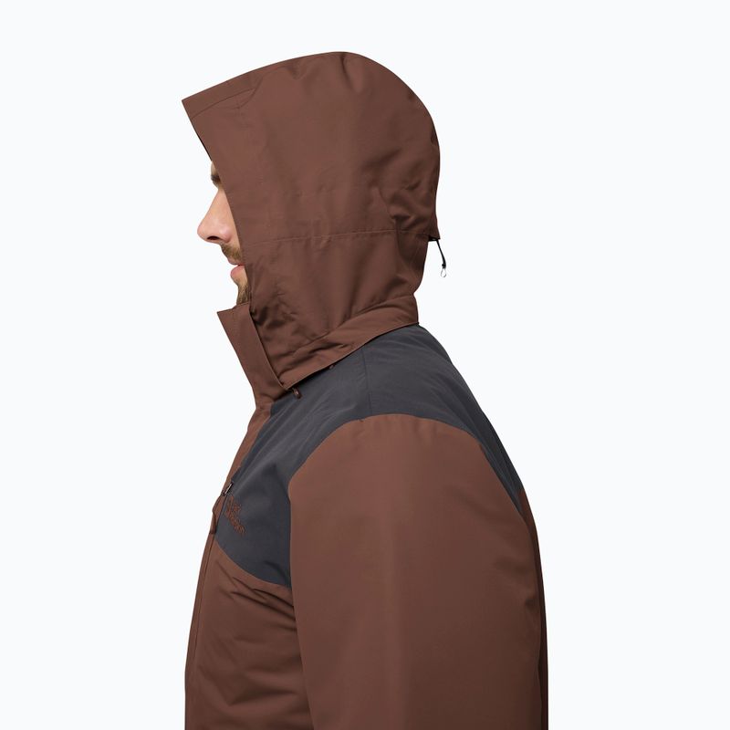 Kurtka 3w1 męska Jack Wolfskin Jasper 3In1 hot choc 7