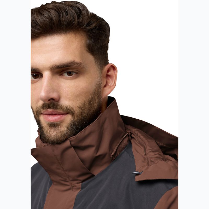 Kurtka 3w1 męska Jack Wolfskin Jasper 3In1 hot choc 9