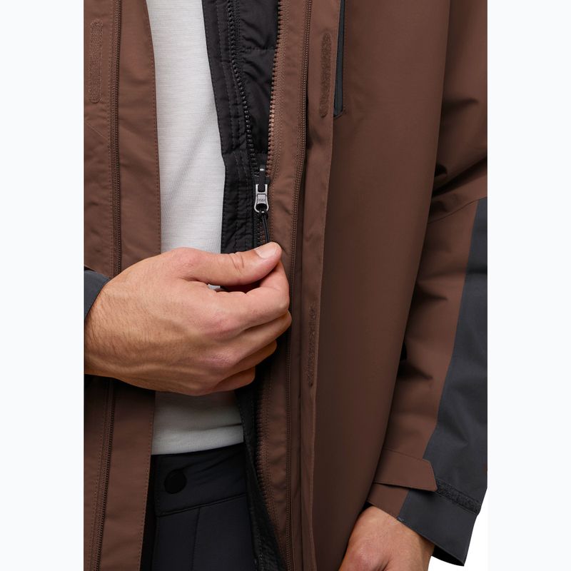 Kurtka 3w1 męska Jack Wolfskin Jasper 3In1 hot choc 15