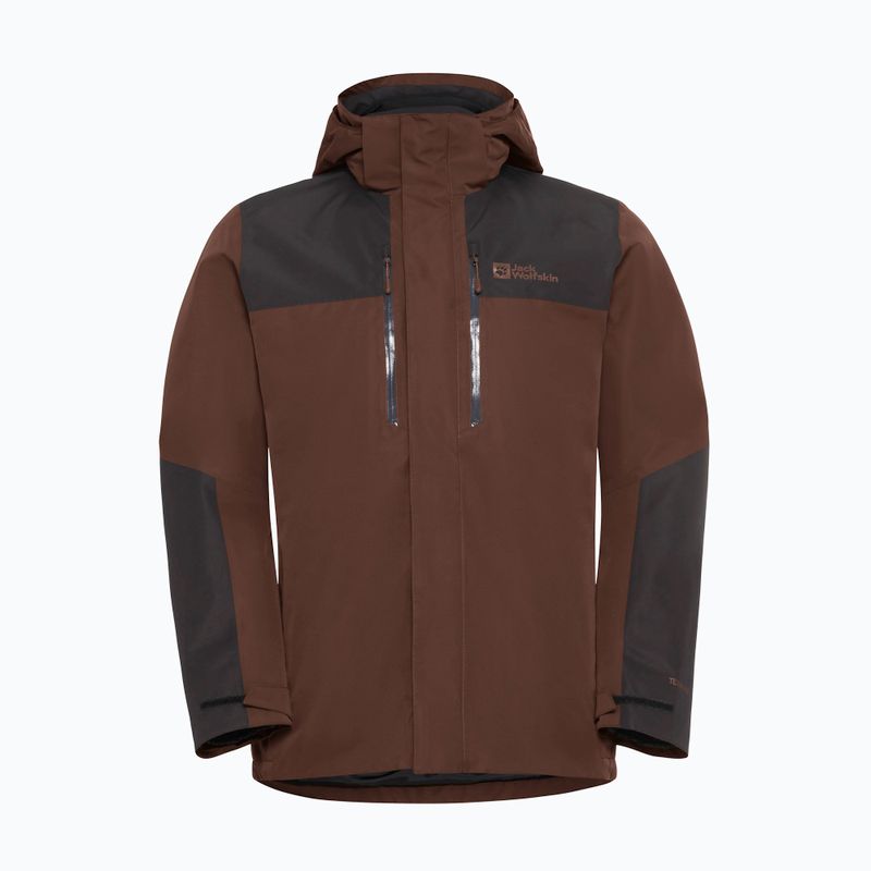 Kurtka 3w1 męska Jack Wolfskin Jasper 3In1 hot choc 19