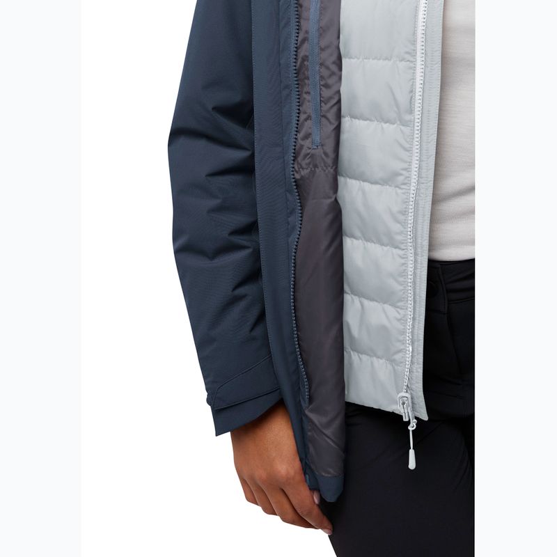 Kurtka 3w1 damska Jack Wolfskin Hunberg 3In1 midnight sky 11