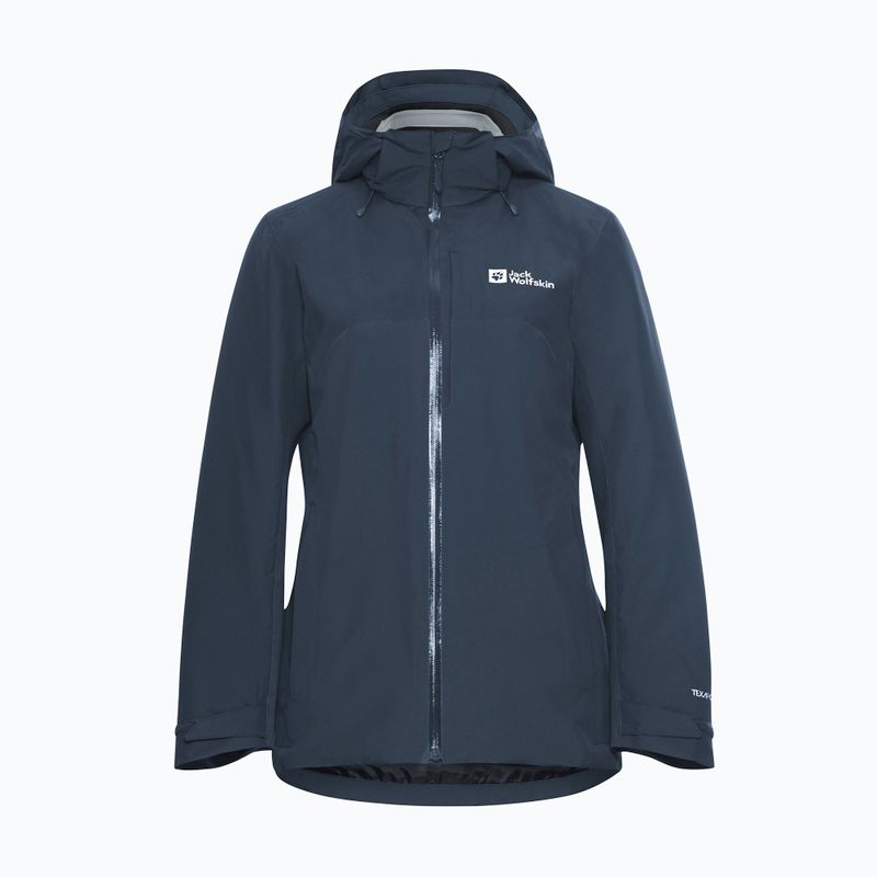 Kurtka 3w1 damska Jack Wolfskin Hunberg 3In1 midnight sky 13
