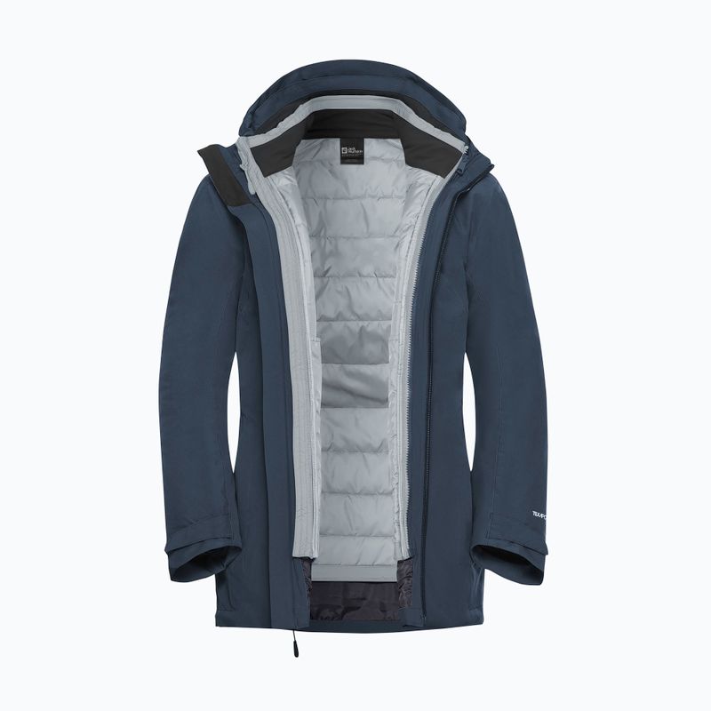 Kurtka 3w1 damska Jack Wolfskin Hunberg 3In1 midnight sky 16