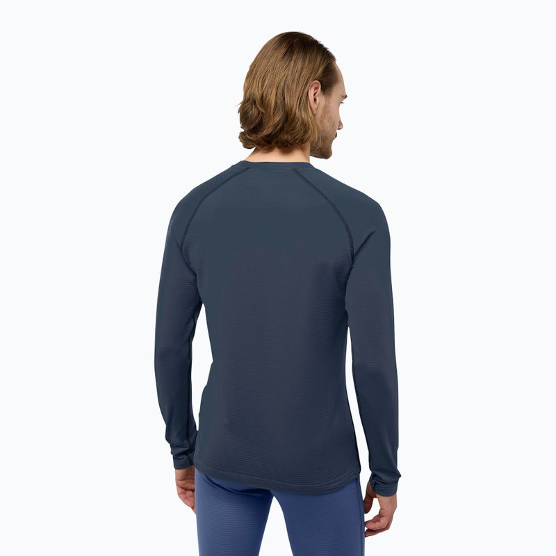 Longsleeve termoaktywny męski Jack Wolfskin Infinite Warm midnight sky 2