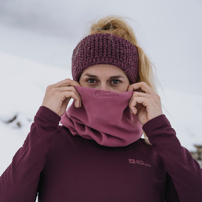 Bluza termoaktywna damska Jack Wolfskin Infinite Warm amaranth 6