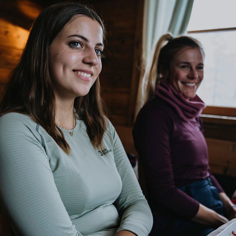 Longsleeve termoaktywny damski Jack Wolfskin Infinite Warm amaranth 7