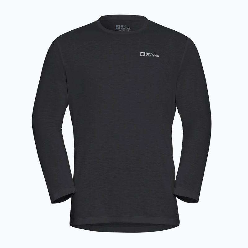 Longsleeve męski Jack Wolfskin Vonnan black 3