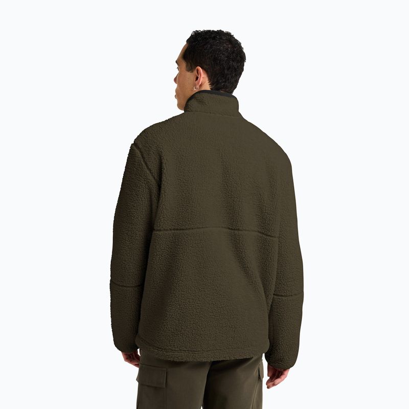 Bluza polarowa męska Jack Wolfskin Stone Lite obsidian moss 3