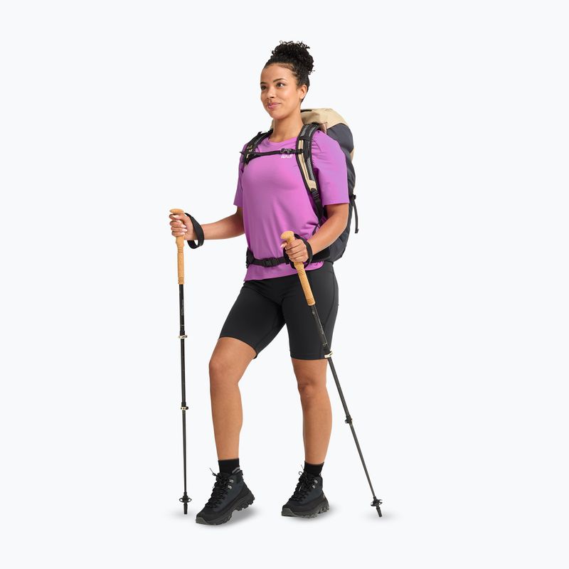 Spodenki trekkingowe damskie Jack Wolfskin Wildstride black 2