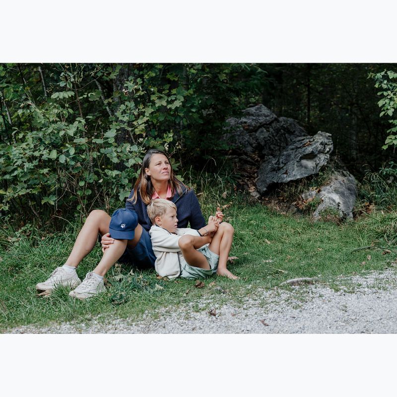 Bluza polarowa damska Jack Wolfskin Lite Curl Full Zip dark navy 9