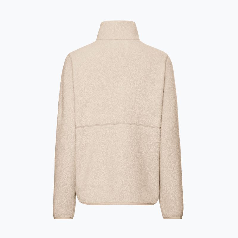 Bluza polarowa damska Jack Wolfskin Lite Curl Full Zip oyster 8