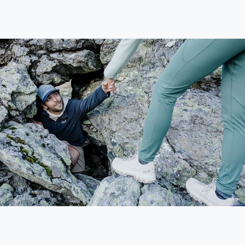 Bluza polarowa męska Jack Wolfskin Taunus 100 Half Zip black 9