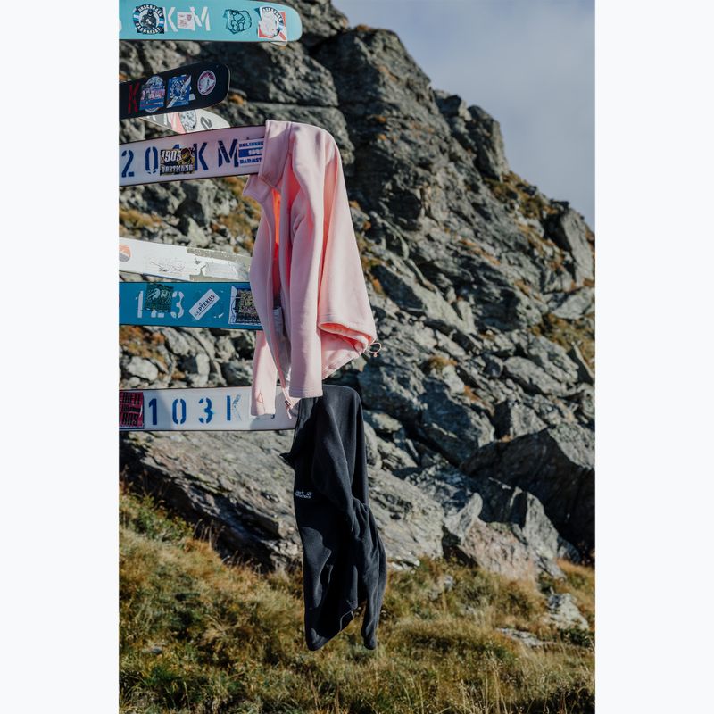 Bluza polarowa męska Jack Wolfskin Taunus 100 Half Zip black 12