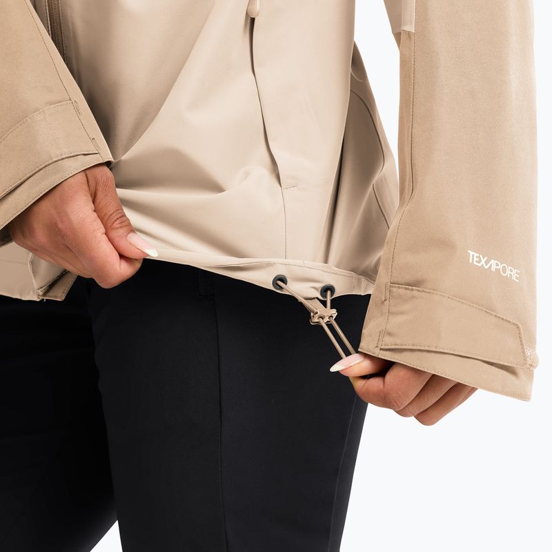 Kurtka przeciwdeszczowa damska Jack Wolfskin Wildbound 2L oyster 6
