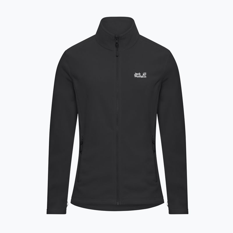 Bluza polarowa damska Jack Wolfskin Taunus 100 Full Zip black 7