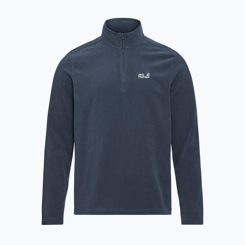 Bluza polarowa męska Jack Wolfskin Taunus 100 Half Zip midnight sky 5