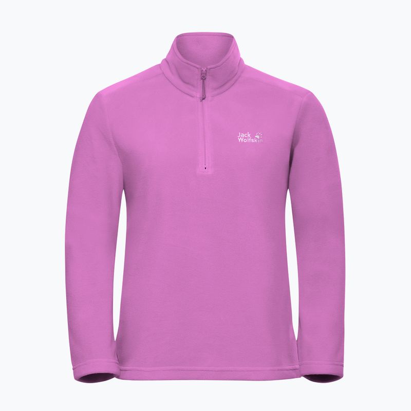 Bluza polarowa damska Jack Wolfskin Taunus 100 Half Zip foxglove 5