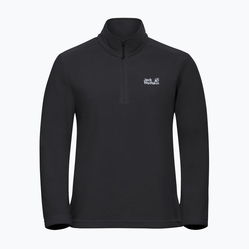 Bluza polarowa damska Jack Wolfskin Taunus 100 Half Zip black 5