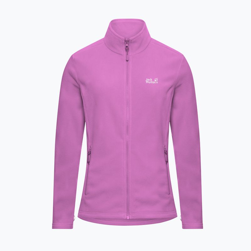 Bluza polarowa damska Jack Wolfskin Taunus 100 Full Zip foxglove 7