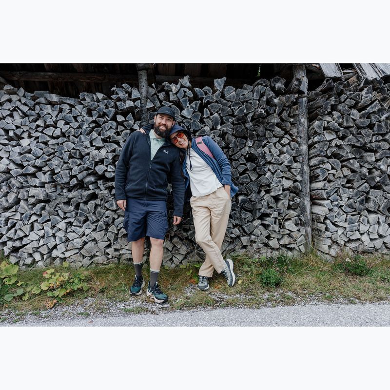 Bluza polarowa męska Jack Wolfskin Taunus 100 Full Zip midnight sky 10