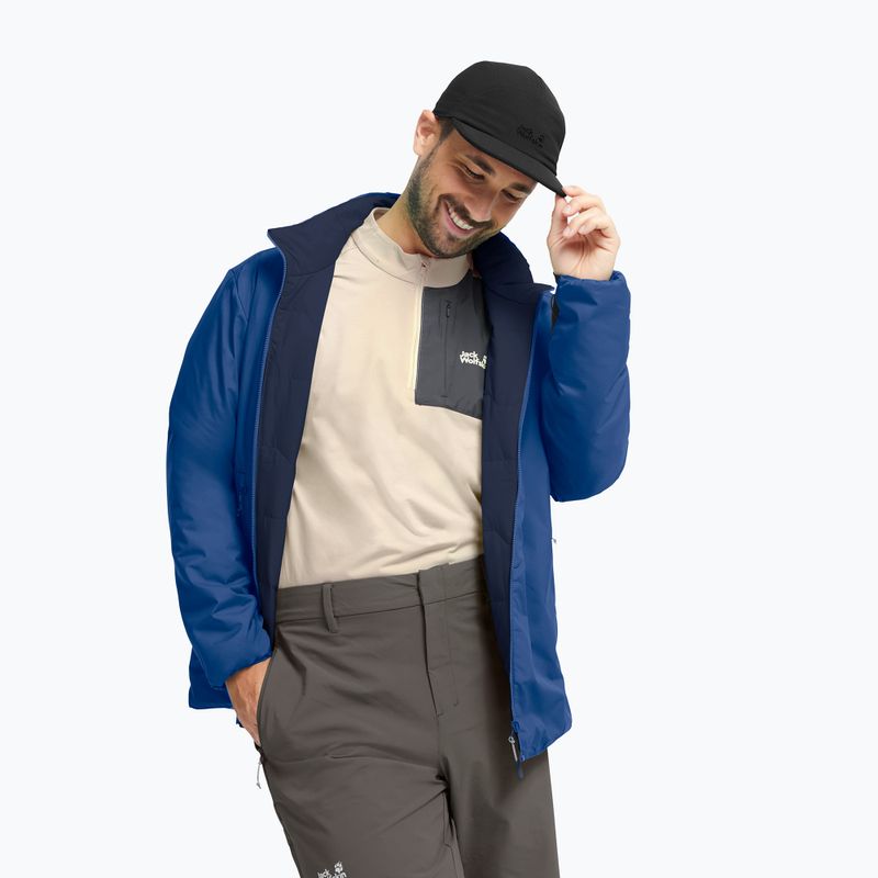 Kurtka ocieplana męska Jack Wolfskin Trail Light Ins 2IN1 blue orchid 5