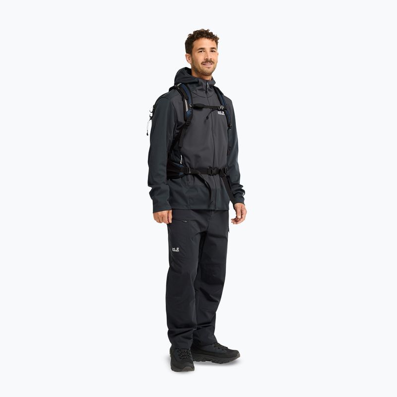 Kurtka softshell męska Jack Wolfskin Skyvail phantom 2