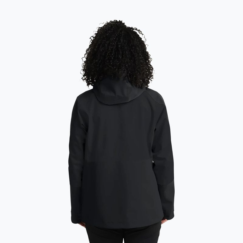 Kurtka przeciwdeszczowa damska Jack Wolfskin Rockpaw 3L phantom 3