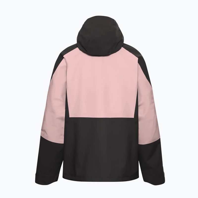 Kurtka przeciwdeszczowa damska Jack Wolfskin Rockpaw 3L rosegarden 8