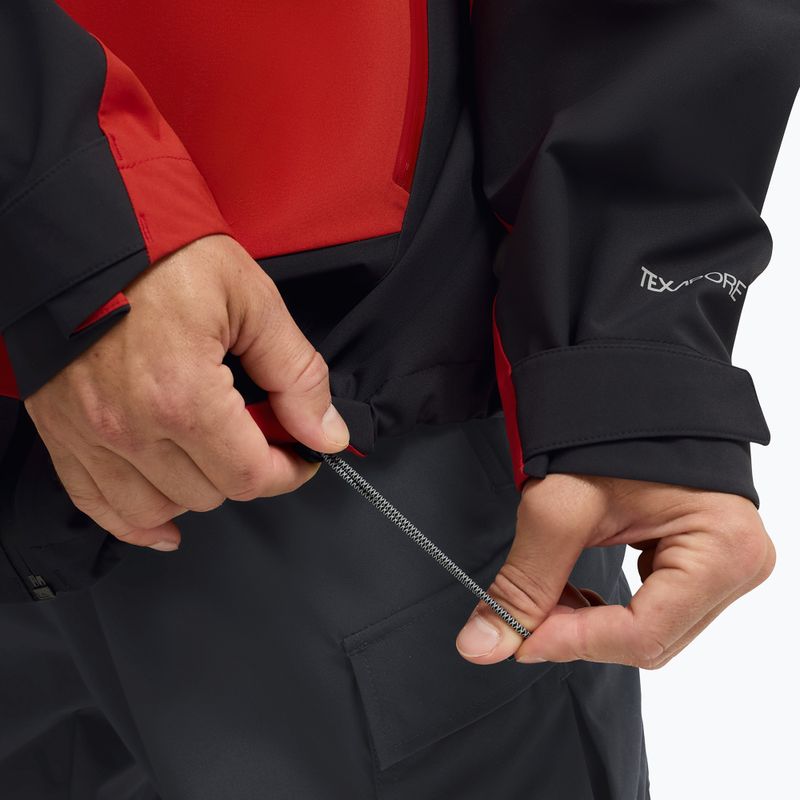 Kurtka przeciwdeszczowa męska Jack Wolfskin Rockpaw 3L siren red 6