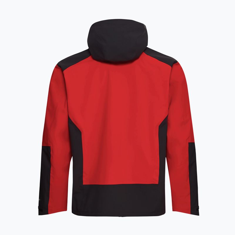 Kurtka przeciwdeszczowa męska Jack Wolfskin Rockpaw 3L siren red 8