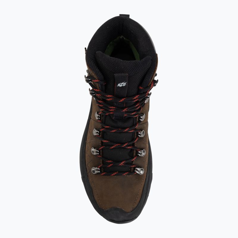 Buty turystyczne męskie Jack Wolfskin Apex Hike Pro Leather Texapore Mid fawn 5