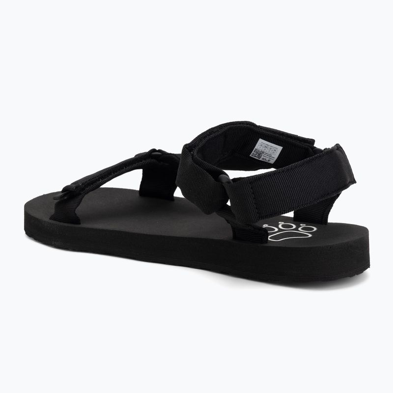 Sandały męskie Jack Wolfskin Taiga black 3